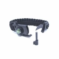 Pulseira Paracord GAC Tático com Bússola e Iniciador de Fogo NTK (Nautika)
