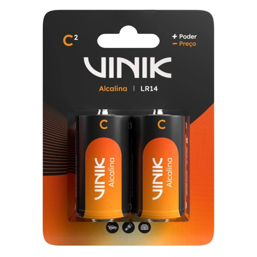 Pilha Alcalina c Lr14 Blister C/2 6700 Mah - Vpcb2