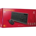 Kit Teclado e Mouse Sem Fio C3tech W70bk Preto