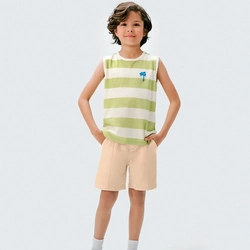 Regata Masculina Hering Listrada Masculina - Verde