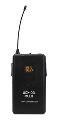 Microfone S/fio Dylan Udx 03 Lapela Ou Auricular 30 Canais