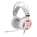 Fone de ouvido Headset Gamer Minos 7.1 Surround H210W Usb Branco - Redragon