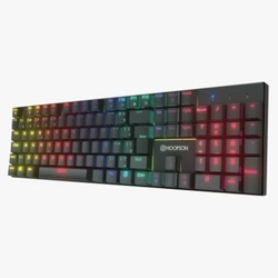 Teclado Mecanico Gamer Mj91 Preto Led Rgb Teclas Multimidia 25 Teclas Anti Ghosting Switch Azul Hoopson