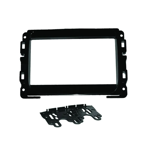Moldura Fiamon 2 Din Fiat Toro/mobi Completo/uno Completo Preto Fosco