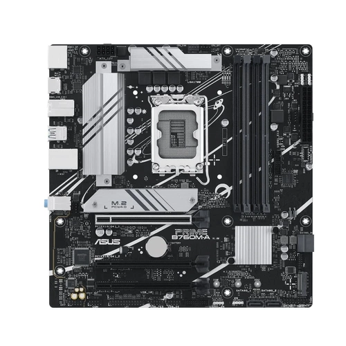 Placa Mãe Asus PRIME B760M-A mATX LGA 1700 4xDDR5 Chipset Intel B760