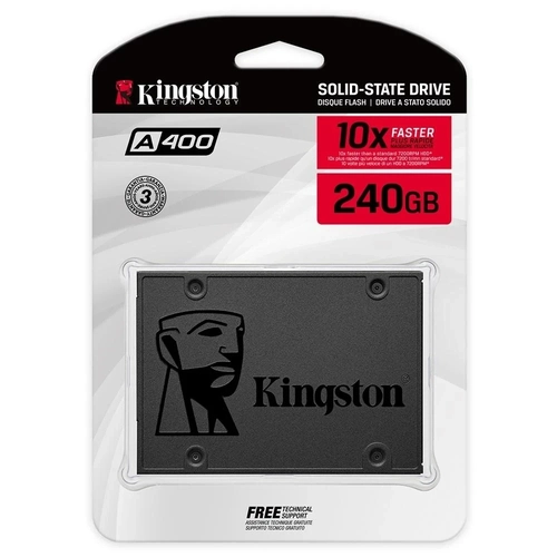 SSD 240gb Sata III Kingston A400 Blister - Sa400s37/240g