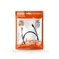 Patch Cord Cabo de Rede Cat5 5M Pluscable Preto - Pc-ethu50bk