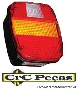 Lanterna Traseira Marmitão com Vigia Padrão - Ford VW