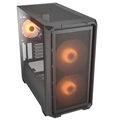Gabinete Gamer Cougar, MX600 MINI, RGB, Lateral de Vidro, Mini-Tower, 3x Fans, Black - 385GC90.0001