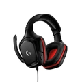 Headset Gamer Logitech G332 Preto e Vermelho - 981-000755