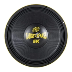 Alto Falante Subwoofer 15 Eros Target Xbass 5k 2500w Rms 4 Ohms - Amarelo