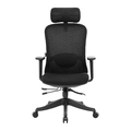 CADEIRA DT3 ATRIA COOL BLACK 14772-1 + MASSAGEADOR LOMBAR  RELAX COOL BLEACK