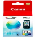 Cartucho de Tinta Canon Colorido CL-211XL