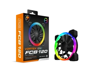 Case Fan Cougar Vortex FCB 120 RGB - 3MFCB120.0001