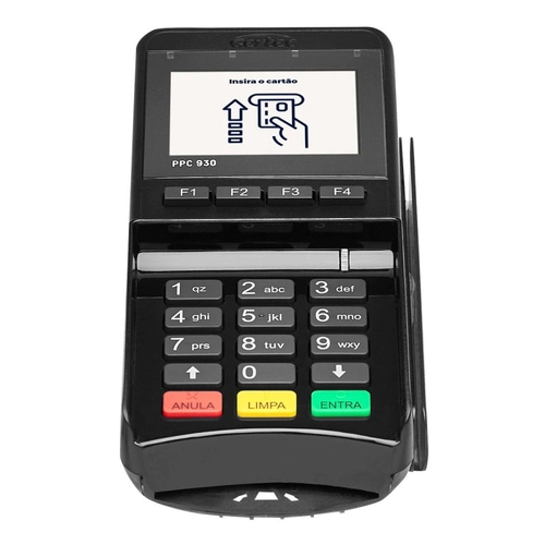 Pin Pad Gertec Ppc930 Preto Usb - 70500035