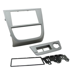 Moldura Fiamon 2 Din Vw Gol G5/saveiro/voyage Prata