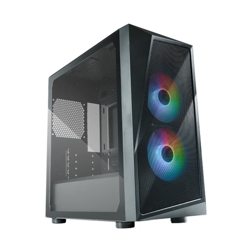 Gabinete Cooler Master Cmp 320 Lateral de Vidro - 2 Fans Argb de 120 Mm - Preto - Cp320-kgnn-s00