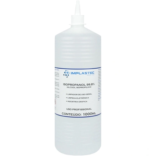 Alcool Isopropilico 1 Litro Com Bico Aplicador