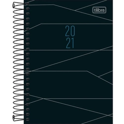 Agenda Spot 2021, 200 Folhas, 129mm x 187mm - Tlibra