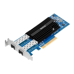 Placa de Rede Synology E10G21-F2 (2x 10GbE SFP+, PCIe 3.0 x8, p/ NAS Synology XS+/XS)