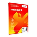 Etiqueta Adesiva Maxprint Carta 6185 216 X 279,4mm com 100 Folhas