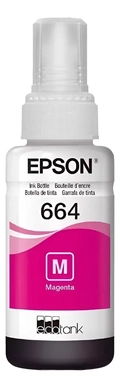 REFIL DE TINTA MAGENTA - T664320 - RM COMPATÍVEL COM EPSON
