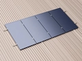 Estrutura Metálica Solar RS-326 Romagnole – 4 Painéis Fotovoltaicos 55cm, Pratic Lite