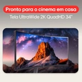 Monitor Lg Myview Smart 34" Curvo Wqhd Va 100hz 5ms - 34sr60qc-b