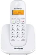 Telefone Intelbras Sem Fio C/ Identificador de Chamadas Branco - Ts 3110