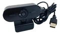 Webcan Full HD 1080p Preto C/ Microfone - Webcam