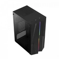 Gabinete Gamer Aerocool Mecha Preto Rgb Lateral Vidro