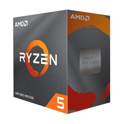 Processador AMD Ryzen 5 4500 Am4 3.6ghz (4.1ghz Turbo) Cache 8mb 6 Nucleos 12 Threads 65w Sem Vídeo 100-100000644box