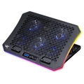 Base para Notebook Snow Rgb - Ate 19 - 6 Fans - Com Controlador e Suporte P/ Celular - Cn200