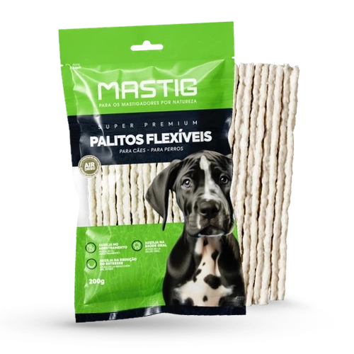 Palito Mastig Flexível sabor Natural para Cães