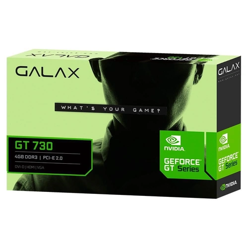 Placa de Vídeo GT730 4GB Galax - 73GQS4HX00WG