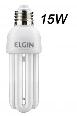 LAMPADA ELETRONICA 3U 15W 127V 6400K E27