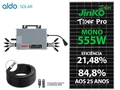 Gerador De Energia Solar Nep Micro Inversor Rosca Dupla Madeira Romagnole Nep Microinversor Gf 4,44kwp Jinko Tiger Pro Mono 555w Nep 2kw 2mppt Mono