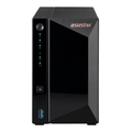 Storage NAS Asustor- 2 baias AS3302T (Realtek RTD1296, 2GB DDR4, 1x 2.5GbE LAN, 2x SATA3, sem discos)