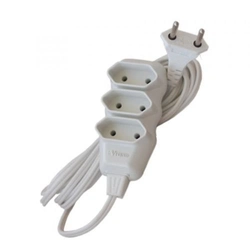 Extensao Megatron Paralelo 2x0,75x3,0m Branco