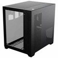 Gabinete Gamer Forcefield Black Vulcan - Frontal e Lateral Em Vidro - Pcyes - Gffbvp