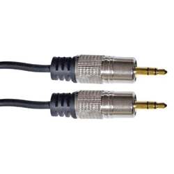 Cabo P2 x P2 Stereo Metal - 1,80 Metro