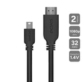 Cabo Mini Displayport Macho para Hdmi 2.0 Macho 2 Metros - Pmdph-2