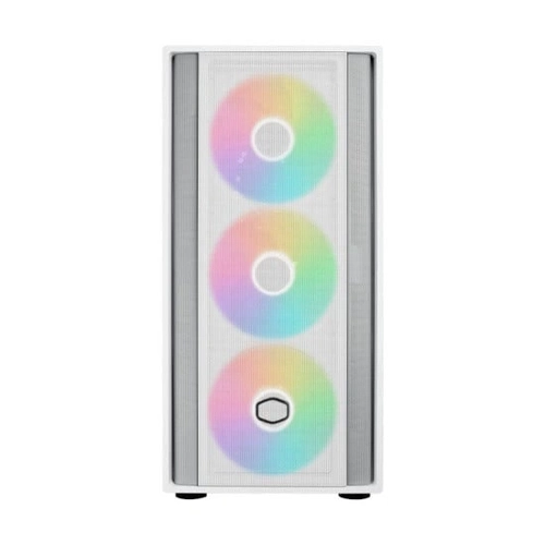Gabinete Cooler Master Masterbox 600 E-atx 4 Fans Argb Branco    Mb600-wgnn-s00