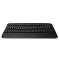 Teclado Multimidia, USB, KB-M100BK, Preto, C3Tech