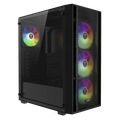 Gabinete Gamer Gamdias Vidro Temperado, RGB - Aura GC2 Elite Preto