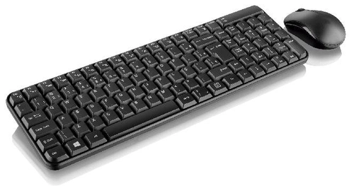 Kit Teclado e Mouse S/f Usb Preto Tc183