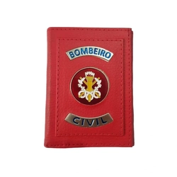 Carteira Bombeiro Civil (Vermelha)