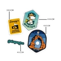 Pack de Adesivos Snoopy Hiking - (Galapagos)