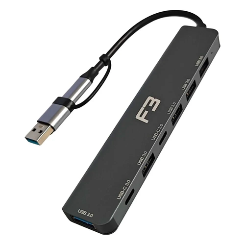 HUB ADAPTADOR TYPE-C 7 EM 1 - JC-TYC-710 1207