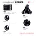 Massageador Elétrico Corporal Sem Fio Profissional Easy Pro Relaxshop – Alta Potência para Massagem em Costas, Pernas e Relaxamento Muscu